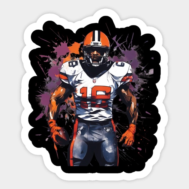 American Football Fullback Sticker by animegirlnft